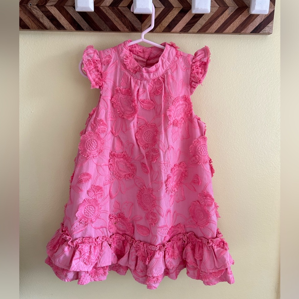 Janie and Jack Sleeveless Pink Dress